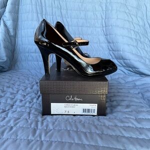 Cole Haan- Fiona Patent Sling- Black - NEW 7.5